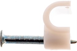 Крепеж кабеля REXANT круглый 4мм (50шт) 07-4004 - фото 107296