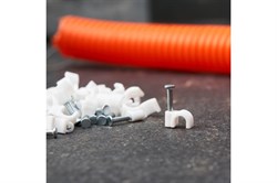 Крепеж кабеля REXANT круглый 4мм (50шт) 07-4004 - фото 107299