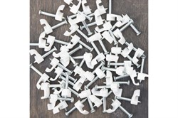 Крепеж кабеля REXANT плоский 5*2мм (50шт) 07-4205 - фото 107328