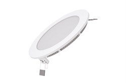 Светильник светодиодный Gauss встраиваемый ультратонкий круглый IP20 9W 6500K 1/20 939111309 - фото 107425