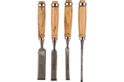 Набор долот-стамесок, 6-12-18-24мм, плоский 242405 - фото 107557