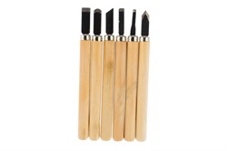 Набор резцов по дереву SPARTA 6шт 246065 - фото 107629