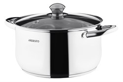 Набор посуды ARDESTO GEMINI GOURMET VARESE нерж. сталь 10пр AR1910PS - фото 107744