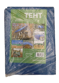 Тент FULEREN 3м*5м синий 60гр кор20шт t3x5s - фото 107868