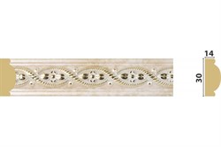 Профиль GRACE интерьерный (бордюр) Неаполь 30*14*2400 (ПИ30Н) - фото 107938