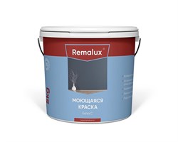 Краска водоэмульсионная моющая База С REMALUX 5кг - фото 108464