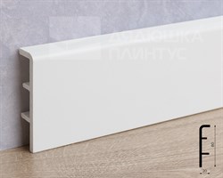 Плинтус GRACE Rico concept80 №80000 Белый 2,2м - фото 109023