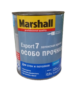 Краска водоэмульсионная MARSHALL EXPORT-7 мат латексная база С 0,9л 5248849 - фото 109115