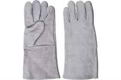 Краги FIT спилковые удлиненные на подкладке 12454М - фото 109205