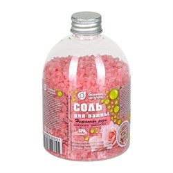 Соль БАННЫЕ ШТУЧКИ Нежность розы для ванны 500г 39126 - фото 109254