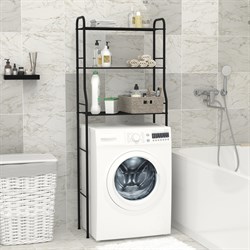 Стеллаж АТЛАНТИК 23 shelf rack графит (над стиральной машинкой) СТА 23ГР - фото 109273