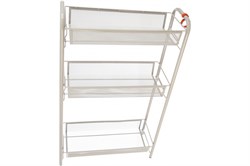 Этажерка ЛАДЬЯ 1, серая/графит Э 289С/ГР - фото 109277