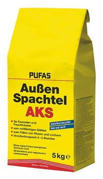 Шпаклевка клеящая PUFAS для наружного применения 5 кг - фото 109502