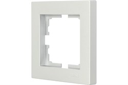 Рамка LEZARD VESNA 1-ая горизонтальная, платина 742-3500-146 - фото 109571