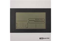 Метеостанция комнатная TDM Климат 2 горизонтальная, термометр, гигрометр, будильник, серебро - фото 109576