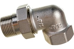 Сгон Valtec латунный угловой вр-нр 3/4 VTr.098 - фото 109660