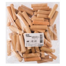 Шкант СТРОЙБАТ мебельный 12х50мм (80 шт) Element 3894/5550246 - фото 109858