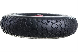 Колесо ЭКСПЕРТ пневматическое для тачки красное 4.00-8 А d20мм - фото 110058