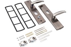 Комплект ручек АЛЛЮР РН-А222-L универс. для кит. металл. дверей левая (12) - фото 110205