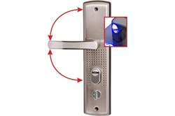 Комплект ручек АЛЛЮР РН-А222-L универс. для кит. металл. дверей левая (12) - фото 110206