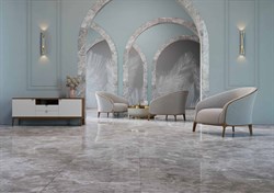 Керамогранит IMPERIAL серый полированный 600*600*8мм IPR0010 1c - фото 110912