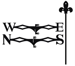 Флюгер NEW VICTORIA №14 малый 150*250 - фото 111272