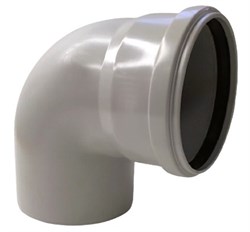 Отвод DENIZ канализационный 100*90 - фото 111554