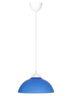 Светильник НСБ 1122/1 Home mini 15 Вт, Е27, синий, шнур белый TDM SQ0313-0035 - фото 111605