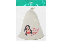 Шапка HOT POT Bad girl для бани и сауны, войлок 41158 - фото 112319