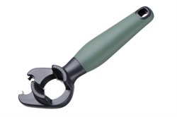 Открывашка ARDESTO GEMINI серый/зеленый,нерж. сталь, пластик с софт тач AR2111PG - фото 112456