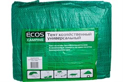 Тент ECOS хозяйственный, универсальный T-3*4, плотность 60г/м2 999165 - фото 112466