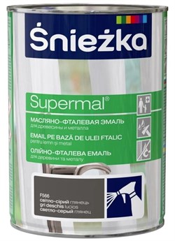 Снежка SYPERMAL м/ф Светло-серая 0,8л - фото 112518
