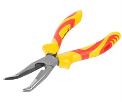 Тонкогубцы TULEX изогнутые с двухкомпонентфными рукоятками 160мм 5003016 - фото 113076