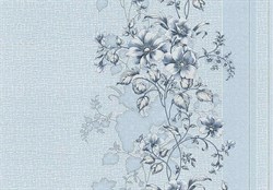 Обои ЛАНИТА ВКС Кристина декор (голубой) ВКС6-1304 0,53*10,05м (1упак-12рул) - фото 115474
