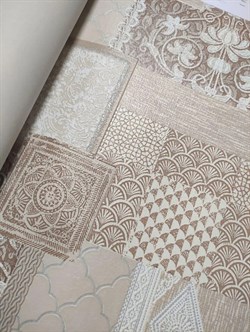 Обои ЛАНИТА МНК Коллаж (песочный) МНК1-1292 0,53*10,05м (1упак-16рул) - фото 115481