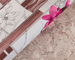 Обои EXCLUSIVE Vinyl 879-03 виниловые 0,53*10,05м (1упак-16рул) - фото 115761