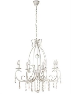 Люстра ASYA AVIZE A-644-8 8*E14 60W IVORY 152-171804 - фото 116921