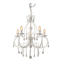 Люстра ASYA AVIZE A-644-5 5*E14 60W IVORY 152-171802 - фото 116922