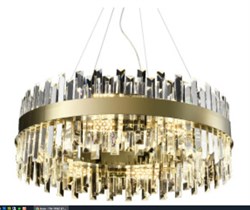 Люстра TEKAVIZE BLK L900W400H250 8xE14 IRON+CRYSTAL 156-19562 - фото 116934