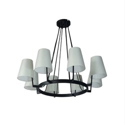Люстра TEKAVIZE MD21456/8 8xE14 BLACK L1200мм 159-17557 - фото 116959