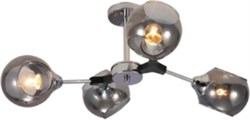 Люстра TEKAVIZE 52023 4xE27 CHROME+BLACK 159-17692 - фото 116982