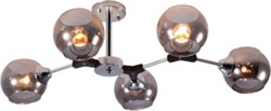 Люстра TEKAVIZE 52023 5xE27 CHROME+BLACK 159-17694 - фото 116983