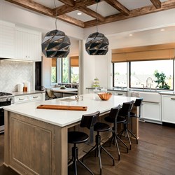 Светильник TEKAVIZE подвесной SY2082-400 BLACK E27 150-18268 - фото 117031