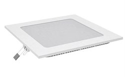Светильник GAUSS Slim квадрат 15W 990Lm 3000K 180-265V IP20 монтаж D155*155 170*170*22 940111115 - фото 117153