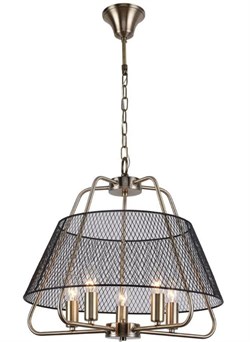 Светильник подвесной ESCADA 585/5 E14*40W Antique brass - фото 117183