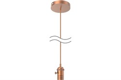 Светильник GAUSS LED Decor подвесной медный E27 1м PL043 - фото 117279