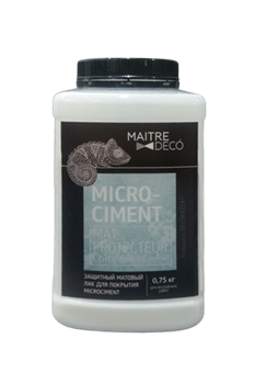 Лак защитный MAITRE DECO MICROCIMENT PROTECTEUR лак+отвердитель 0,83л MD MP-083 - фото 118332
