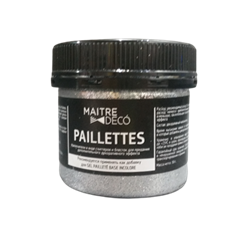Добавка глиттер MAITRE DECO PAILLETTES ARGENT 0,03л MD PLT-AR-030 - фото 118343