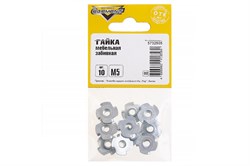 Гайка ELEMENT мебельная забивная М 5 (белый цинк 10 шт) 111220 - фото 118680