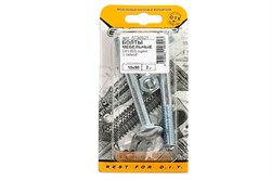 Болт мебельный ELEMENT DIN 603 10x 90 с гайкой (2 шт) 21220 - фото 118755